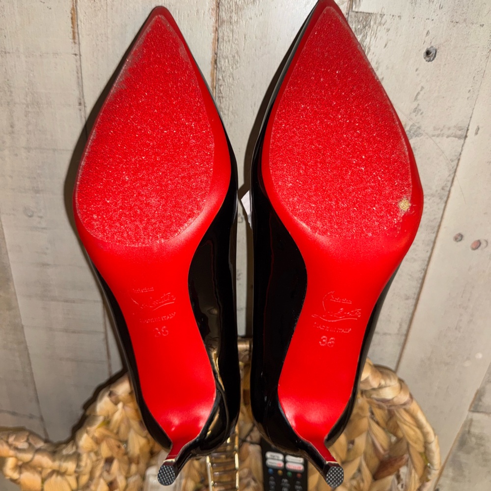 Elegant Black and Red Women's Heels